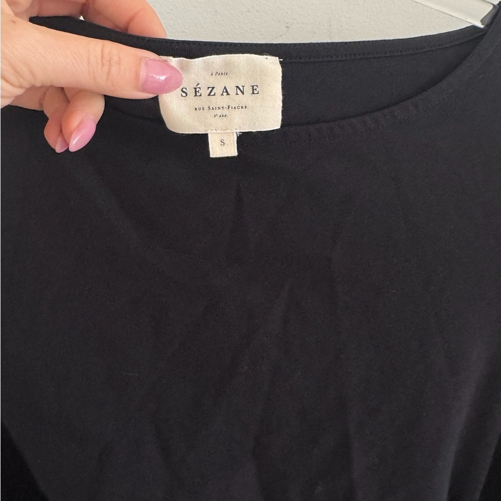 Sezane Pippa dress in black - Picture 5 of 7